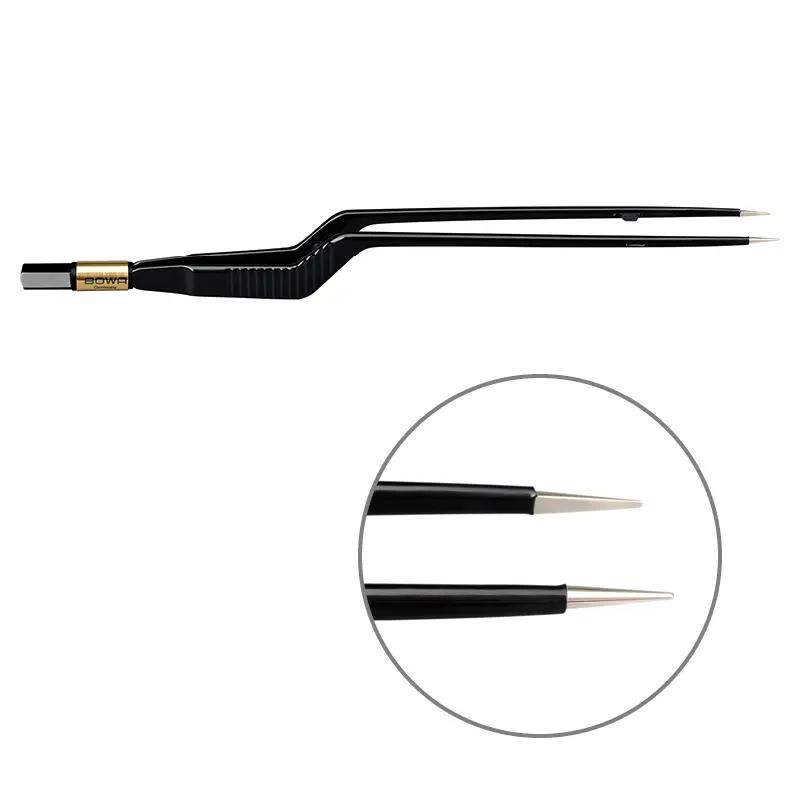 Біполярний пінцет, антипригарний, штикоподібний, 220 мм, 0.6 мм. BOWA-electronic GmbH & Co. KG